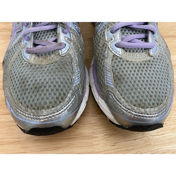 Asics Womens US 9 GT-2000 Running Shoes Silver - Picture 6 of 12